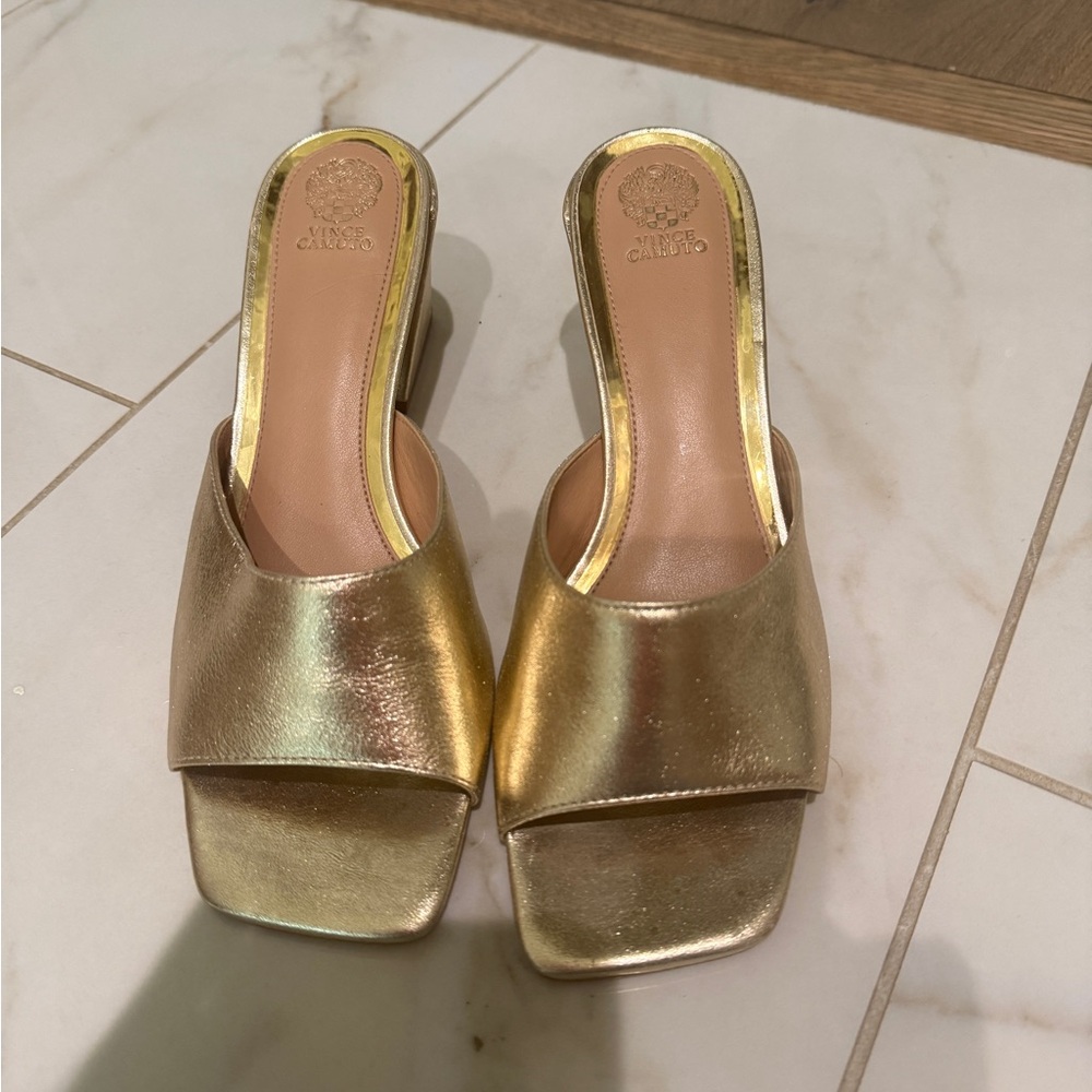 Gold Vince Camuto Women’s Sandals